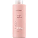 Smoothing Silver Shampoos Wella Invigo Blonde Recharge Cool Blond Shampoo 1000ml