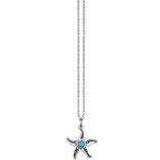 Thomas Sabo Ethnic Starfish Necklace - Silver/White