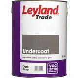 Leyland Trade Undercoat Wood Paint, Metal Paint Grey 5L