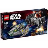 Lego Star Wars Vader's TIE Advanced vs. A-Wing Starfighter 75150