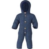 Blue Jumpsuits Children's Clothing ENGEL Natur Køredragt Uld-Fleece - Blå (52-575722)