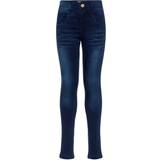 Viscose Trousers Name It Kid's Skinny Fit Jeans - Blue/Dark Blue Denim (13147770)