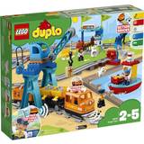Lights Building Games Lego Duplo Cargo Train 10875