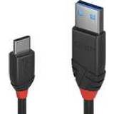 Lindy Black Line USB A-USB C 3.1 1m