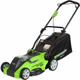 Battery Powered Mowers on sale Greenworks G40LM41 Battery Powered Mower