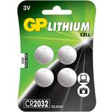 GP Batteries Batteries - Button Cell Batteries Batteries & Chargers GP Batteries CR2032 4-pack