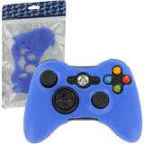Xbox 360 controller ZedLabz Xbox 360 Controller Soft Silicone Rubber Skin Grip Cover - Blue