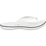 Synthetic Flip-Flops Crocs Crocband Flip - White