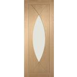 XL Joinery Pesaro Pre-Finished Interior Door Clear Glass (72.6x204cm)