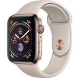 Apple eSIM Smartwatches Apple Watch Series 4 Cellular 40mm Stainless Steel Case with Sport Band