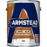 Red Paint Armstead Trade Anti-Slip Floor Paint Red 5L