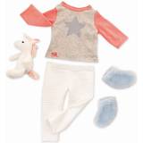 Animals - Doll Clothes Dolls & Doll Houses Our Generation Unicorn Wishes Pyjamas Regular Outfit