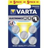 Varta Batteries - Button Cell Batteries Batteries & Chargers Varta CR2032 5-pack