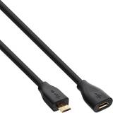 USB Cable - USB Micro-B-USB Micro-B Cables InLine USB Micro-B-USB Micro-B M-F 2.0 1.5m