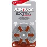 Batteries - Button Cell Batteries Batteries & Chargers Rayovac Extra Advanced 312 10-pack