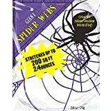 Decals & Wall Decorations Amscan Spider Web Stretchable White/Purple