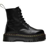 Dr. Martens Boots Dr. Martens Jadon Smooth Leather Platform - Black Polished Smooth