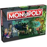 Card Games - Economy Board Games USAopoly Monopoly: Ricky & Morty