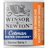 Orange Water Colours Winsor & Newton Cotman Water Colour Cadmium Orange Hue Half Pan
