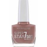 Taupe Gel Polishes Maybelline Superstay 7 Days Gel Nail Color #130 Rose Poudre