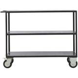 House Doctor Trolley Tables House Doctor Shelving Unit with 4 Wheels Trolley Table