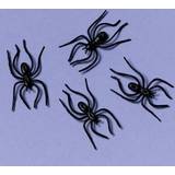 Amscan Decal Clip-On Spiders Black 24-pack