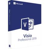 Microsoft 2019 - Windows Office Software Microsoft Visio Professional 2019