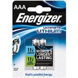 AAA (LR03) - Batteries - Camera Batteries Batteries & Chargers Energizer AAA Ultimate Lithium Compatible 2-pack