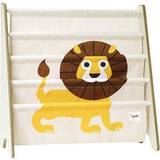 Yellow Bookcases 3 Sprouts Lion Book Rack