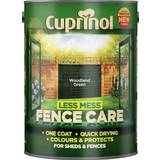 Cuprinol Green Paint Cuprinol Less Mess Fence Care Wood Protection Green 6L