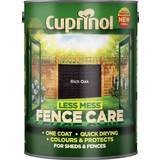 Cuprinol Black Paint Cuprinol Less Mess Fence Care Wood Protection Black 6L