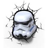White Wall Lamps Kid's Room Star Wars 3D Storm Trooper Wall Light Wall Lamp