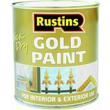Glossies - Gold Paint Rustins Quick Dry Gold Metal Paint, Wood Paint Gold 0.25L