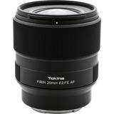 Tokina Sony E (NEX) Camera Lenses Tokina Firin 20mm F2 FE AF for Sony E