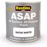 Rustins White - Wood Paints Rustins Quick Dry All Surface All Purpose Wood Paint White 0.25L
