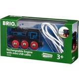 Metal Train BRIO Rechargeable Engine with Mini USB Cable 33599