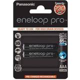 Panasonic Batteries - Rechargeable Standard Batteries Batteries & Chargers Panasonic Eneloop Pro AAA 2-pack