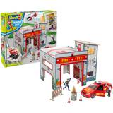 Fire Fighters Construction Kits Revell Junior Kit Play Set Fire Station 00850