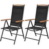 Rattan Patio Chairs vidaXL 42798 2-pack Garden Dining Chair