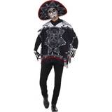 Thieves & Bandits Fancy Dresses Fancy Dress Smiffys Day of the Dead Bandit Costume