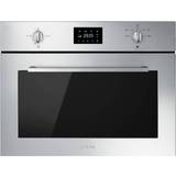 Combination Microwaves Microwave Ovens Smeg SF4400MX Stainless Steel