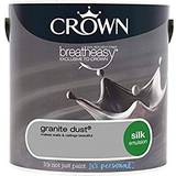 Crown Grey Paint Crown Breatheasy Ceiling Paint, Wall Paint Granite Dust,City Break,Cloud Burst,Grey Putty,Smoked Glass,Soft Ash,Soft Shadow,Spotlight 2.5L