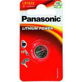 Panasonic Batteries - Button Cell Batteries Batteries & Chargers Panasonic CR1632 Compatible