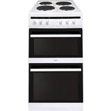 Electric Ovens - Self Cleaning Cast Iron Cookers Amica AFS5500WH White