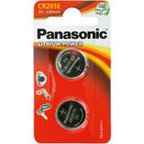 Panasonic Batteries - Watch Batteries Batteries & Chargers Panasonic CR2016 Compatible 2-pack