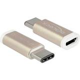 DeLock USB C-USB Micro-B 2.0 M-F Adapter