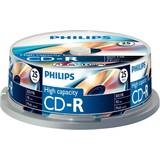 Philips CD Optical Storage Philips CD-R 800MB 40x Spindle 25-Pack (CR8D8NB25/00)