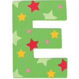 Green Letters Kid's Room Bigjigs Star Letter E