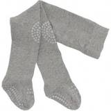 Pantyhoses Children's Clothing Go Baby Go Crawling Tights Organic Cotton - Grey Melange