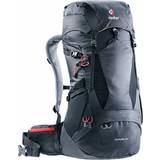 Dual Shoulder Straps Hiking Backpacks Deuter Futura 30 - Black